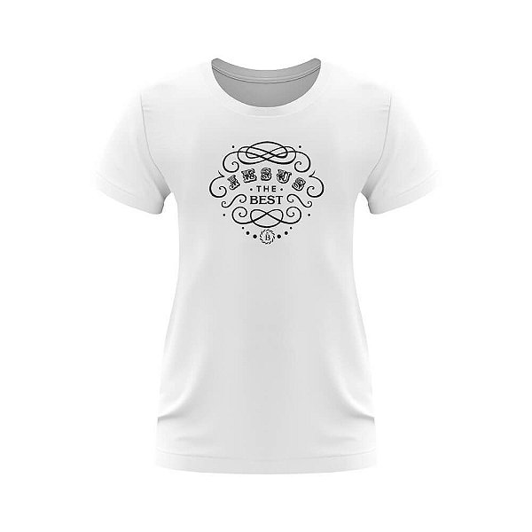 T-shirt Feminina Gospel Barak - Jesus The Best