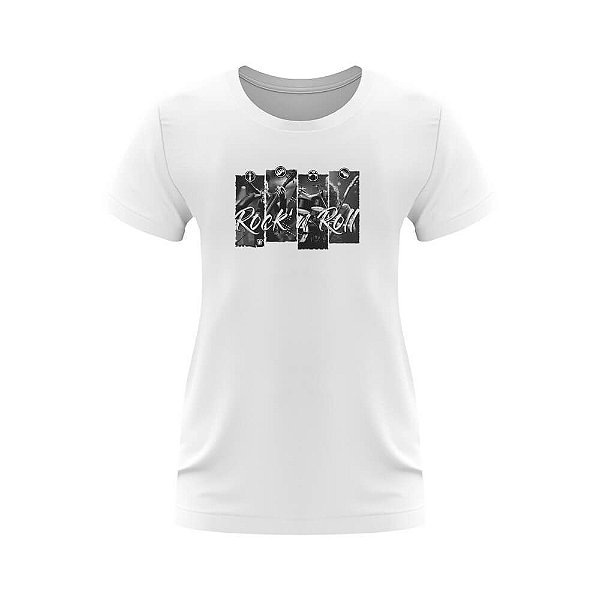 T-shirt Feminina Basic Rock - Rock´n Roll Reticula
