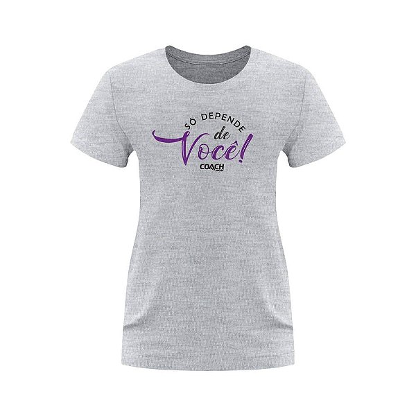 T-shirt Feminina Coach Wear - Você