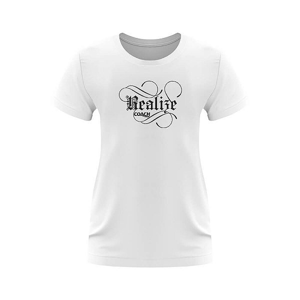 T-shirt Feminina Coach Wear - Realize