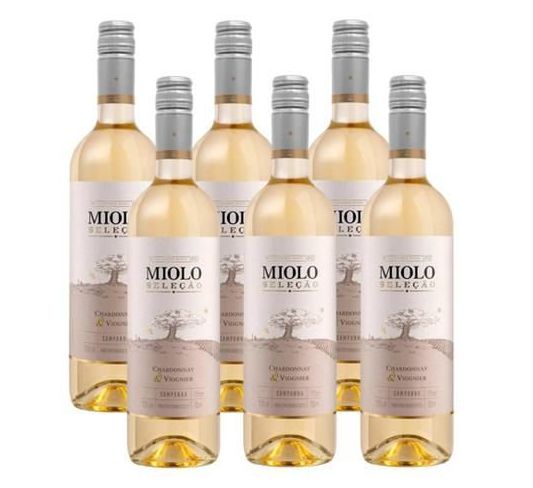 Leve 6 Pague 5 - Vinho Miolo Seleção Chardonnay/Viognier - 750ml