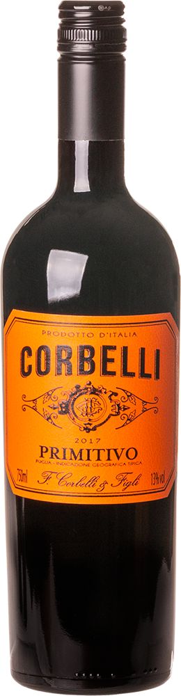 Vinho Corbelli Primitivo - 750ml
