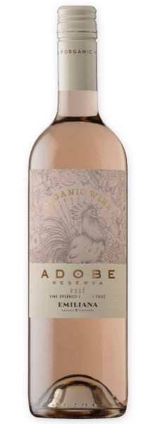 Vinho Orgânico Adobe Reserva rosé-750 ml