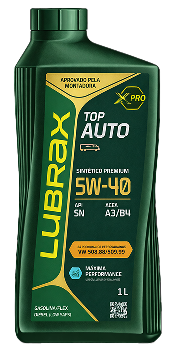 LUBRAX TOP AUTO A3/B4 SN 5W40 VW 508/509