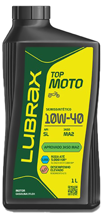 LUBRAX TOP MOTO 10W-40 - SEMI SINTÉTICO
