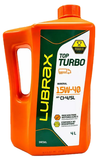 LUBRAX TOP TURBO - CI4 / SL 15W40 ( Essencial )