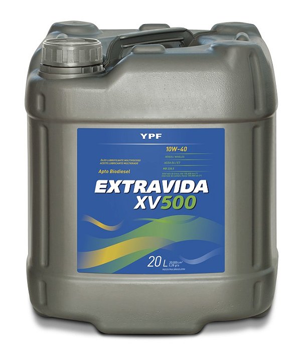 ELAION EXTRAVIDA XV500 10W40 SINTÉTICO DIESEL ( ACEA E4 / E7-16 )