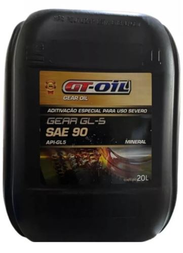 GT OIL CAMBIO 90W - API GL 5 - BALDE 20 LITROS
