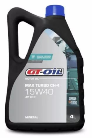 GT OIL MAX TURBO CH-4 - 15W40 - 4 X 4 LITROS