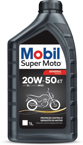 MOBIL SUPER MOTO 4T - SL 20W50 - JASO MA2 - MINERAL