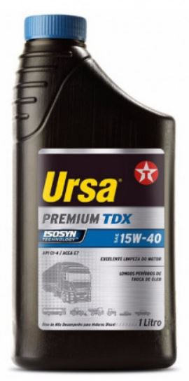 TEXACO URSA PREMIUM TDX - CI-4 15W40 - MB 228.3 - MINERAL
