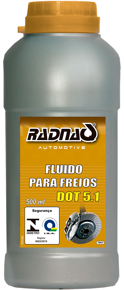 Fluido de Freio RADNAQ DOT 5 - 500 ml