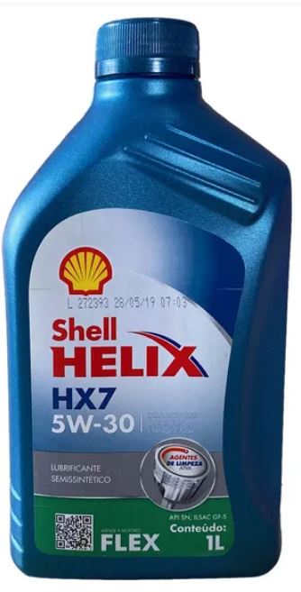 SHELL HELIX HX7 - SN 5W30 - SEMI SINTÉTICO - ( 12 X 1 LT )