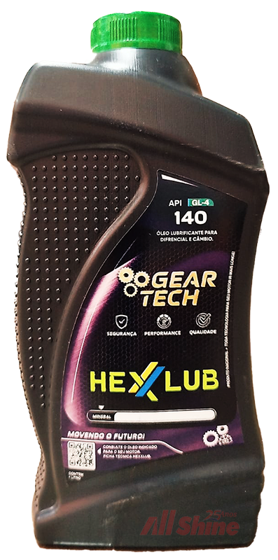 HEXXLUB GEAR 140W - API GL4 - MINERAL - ( 24 X 1 LT )