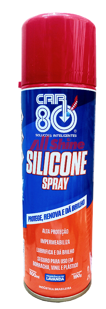 Silicone Spray Perfumado CAR 80 - 8030 ( Essência de Lavanda )