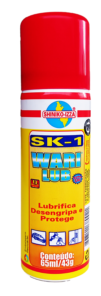 Desengripante e Anti Corrosivo SK-1 Wari Lub - MINI 65 ml ( 43 Grs )