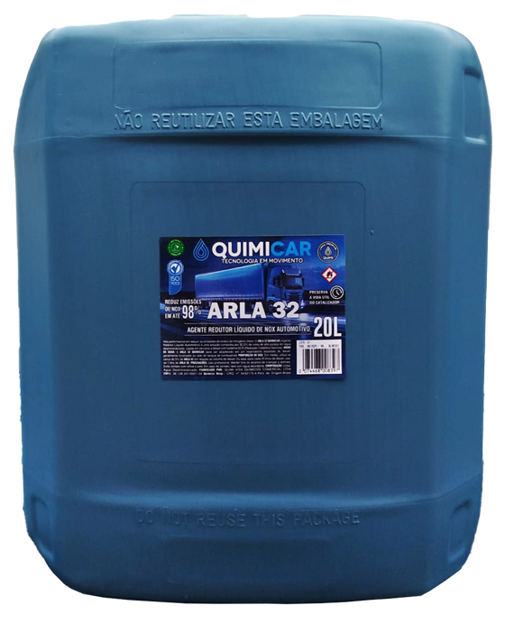ARLA 32 QUIMICAR - BALDE 20 LITROS - SEM FUNIL