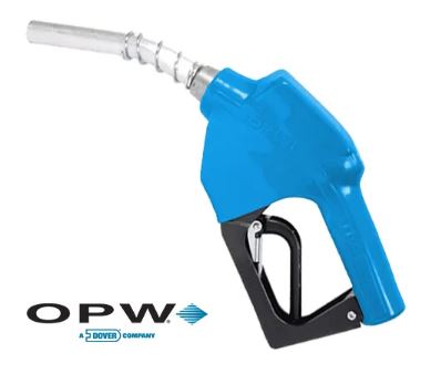 Bico Automático para Combustível 3/4" Ponteira 1/2" - 11AP - OPW - AZUL