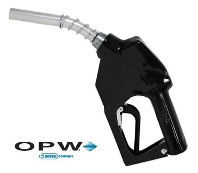 Bico Automático para Combustível 3/4" Ponteira 1/2" - 11AP - OPW - PRETO
