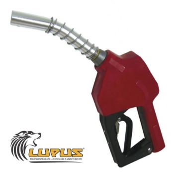Bico Automático para Combustível 3/4" Ponteira de 1/2"  - LUPUS - VERMELHO