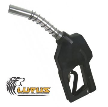 Bico Automático para Combustível 3/4" Ponteira de 1/2"  - LUPUS - PRETO