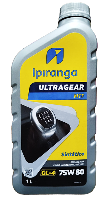 Ipiranga Ultragear MTF 75W80 - API GL4 - Sintético