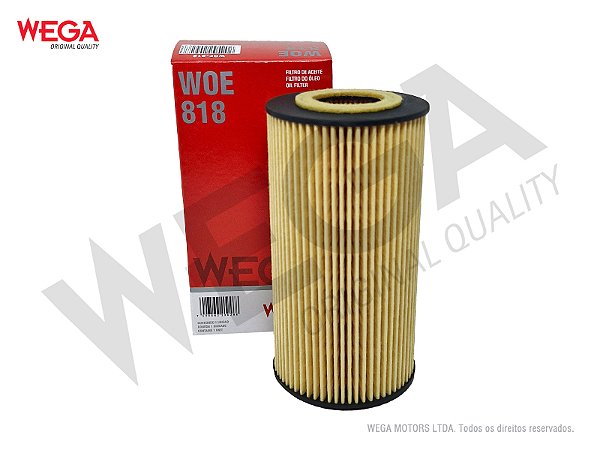 WOE818 - FILTRO DE ÓLEO REFIL - WEGA