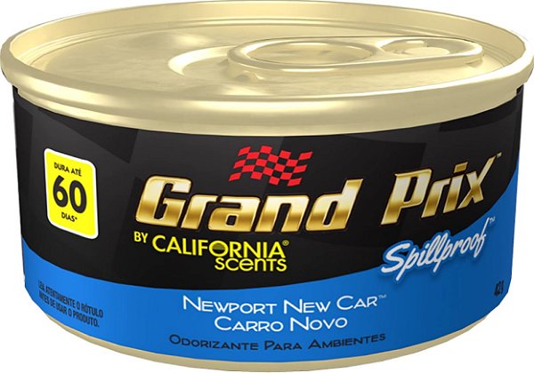 Purificador de ar / Aromatizante  Grand Prix - Gel " Lata " Spillproof New car / Carro novo