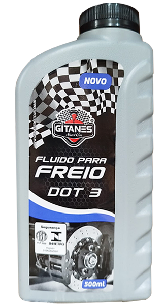 Fluido de Freio GITANES DOT 3 - 500 ml
