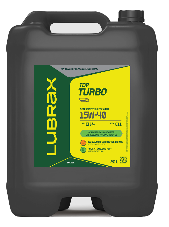 LUBRAX TOP TURBO CH4 15W40