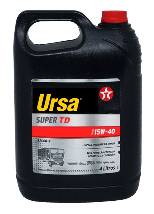URSA SUPER TD - CH4 15W40 - MB 228.3 - MINERAL ( 6 X 4 LTS )