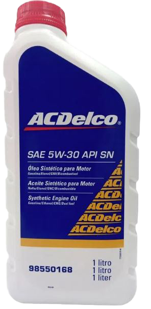 AC DELCO SN 5W30 - SINTÉTICO
