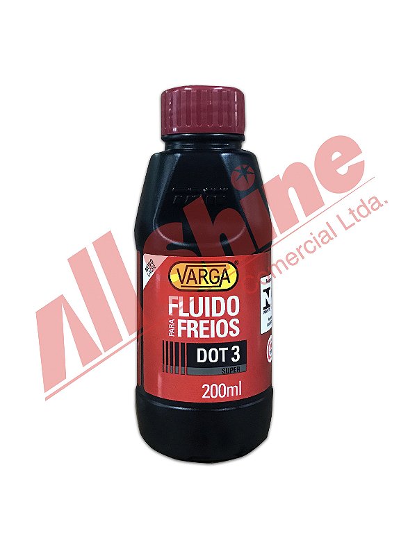 Fluido de Freio VARGA DOT 3 - 200 ml