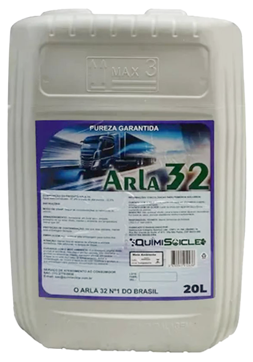 ARLA32 - 20 LITROS - QUIMISCICLE - COM FUNIL