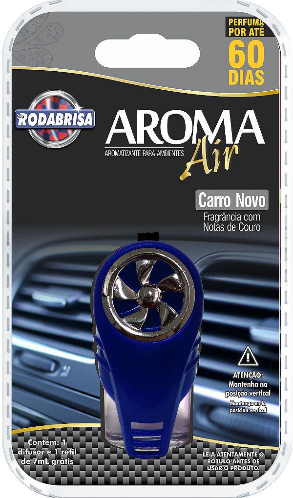 Aromatizante Rodabrisa Air Carro Novo