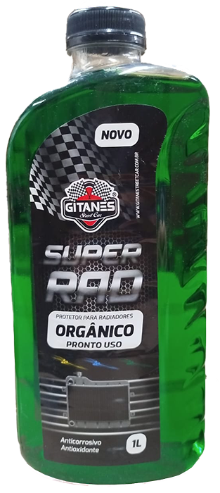 Aditivo Radiador SUPER RAD PRONTO USO ORGÂNICO GITANES VERDE – 1 Litro