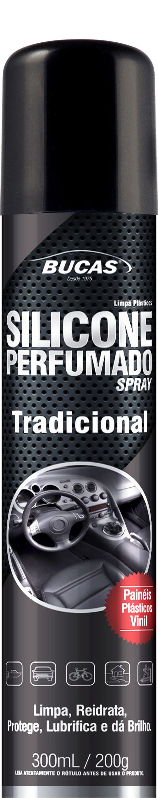 BUCAS Silicone Spray Perfumado - Tradicional