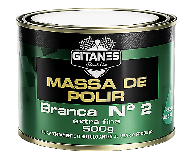 Massa de polir branca Nº 2 extra fina GITANES