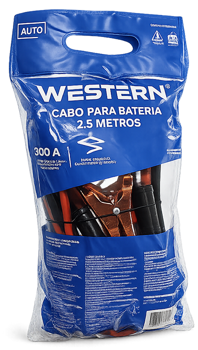 Cabo para Bateria 300A Western ( Veículos Leves )