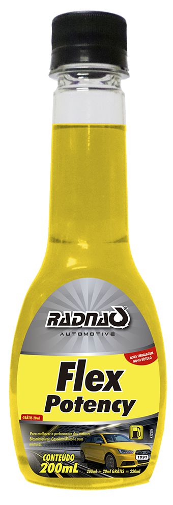 Aditivo de Combustível RADNAQ FLEX POTENCY - AMARELO
