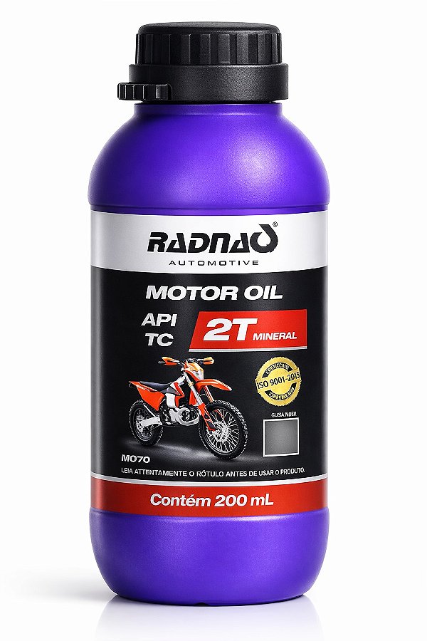 RADNAQ MOTOR OIL 2T MINERAL API TC