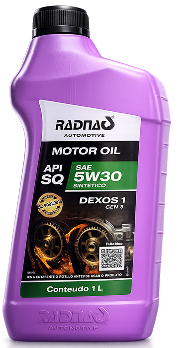 RADNAQ MOTOR OIL SQ 5W30 DEXOS 1 GEN 3 SINTÉTICO