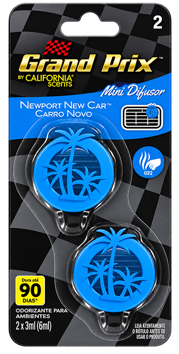 Aromatizante Grand Prix Mini Difusor Carro Novo / New Car