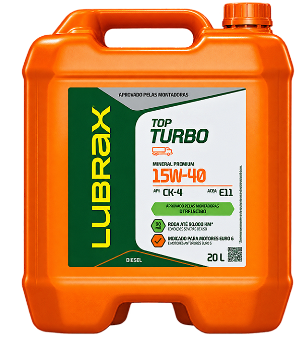 TOP TURBO CK4 15W40 MBB228.31 ACEA E11 COM DPF - RODA ATÉ 90.000 KM