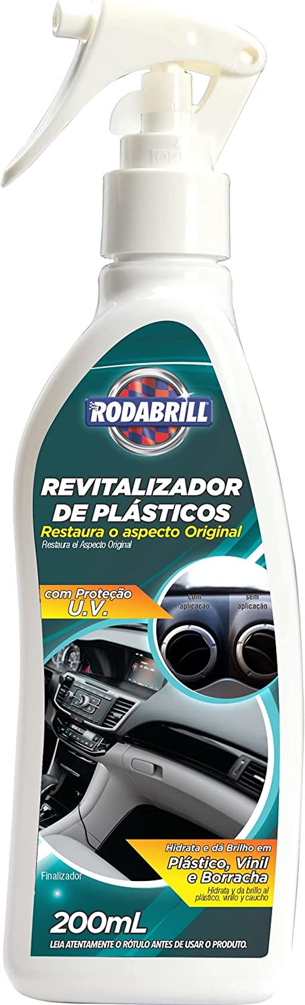REVITALIZADOR DE PLÁSTICOS RODABRILL ( 12 X 200ML )