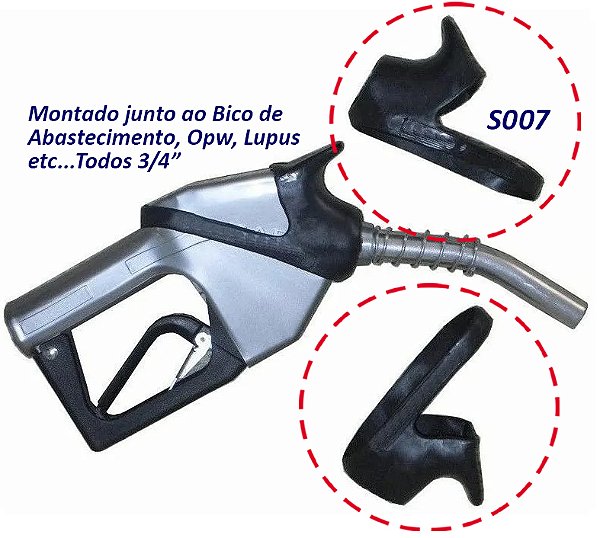 SUPORTE PARA MANGUEIRA DE COMBUSTIVEL ADAPTÁVEL NOS BICOS "OPW E LUPUS"
