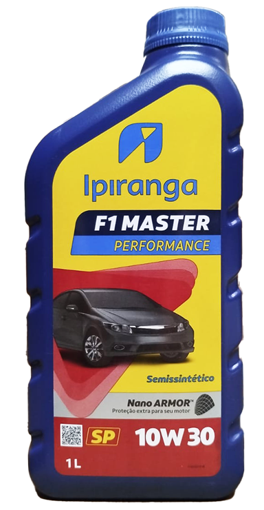 Ipiranga F1 Master Performance 10W30 SP Semi Sintético