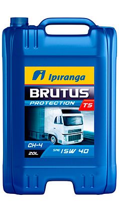 IPIRANGA BRUTUS PROTECTION T5 - CH4 15W40 - MINERAL - BALDE 20 LITROS