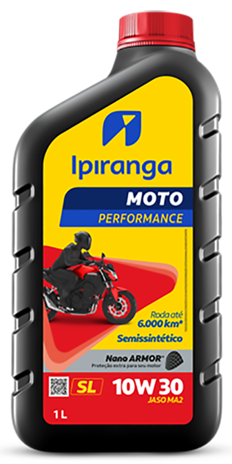 Ipiranga Moto Performance 4T - SL 10W30 - JASO MA2