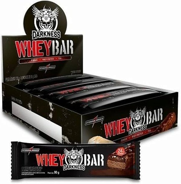 BARRA DARKNESS INTEGRAL MEDICA CHOCOLATE AO LEITE 90G C|8